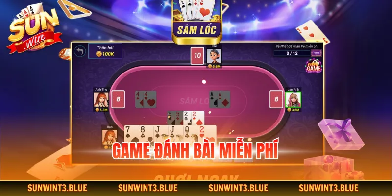Game đánh bài miễn phí
