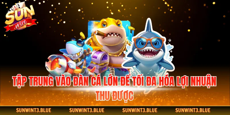 Tập trung vào đàn cá lớn để tối đa hóa lợi nhuận thu được